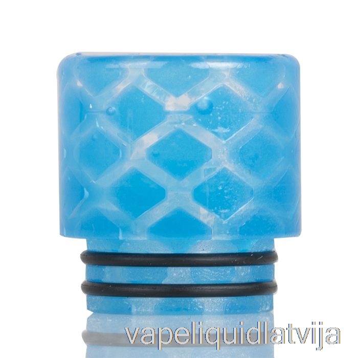 810 Dzidrs čūskādas Sveķu Uzgalis Gaiši Zils Vape šķidrums
